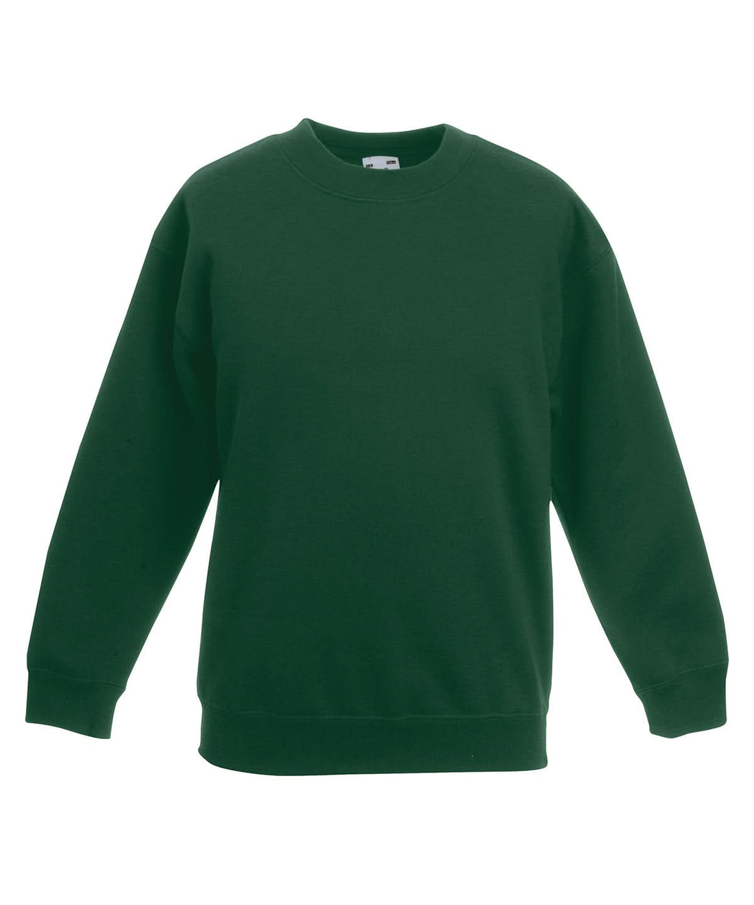Fruit of the Loom Fruit Of The Loom Kids Classic Set In Sweatshirt SS201 - Bottle Green - Customisable Sweatshirts