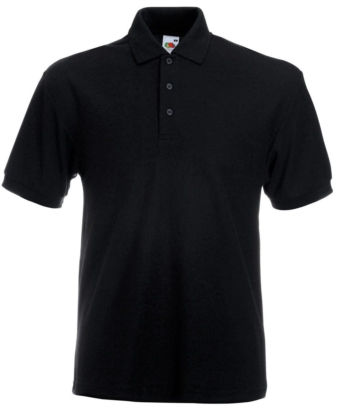 Fruit of the Loom Fruit Of The Loom Heavyweight 6535 Polo SS204 - Black* - Customisable Polos