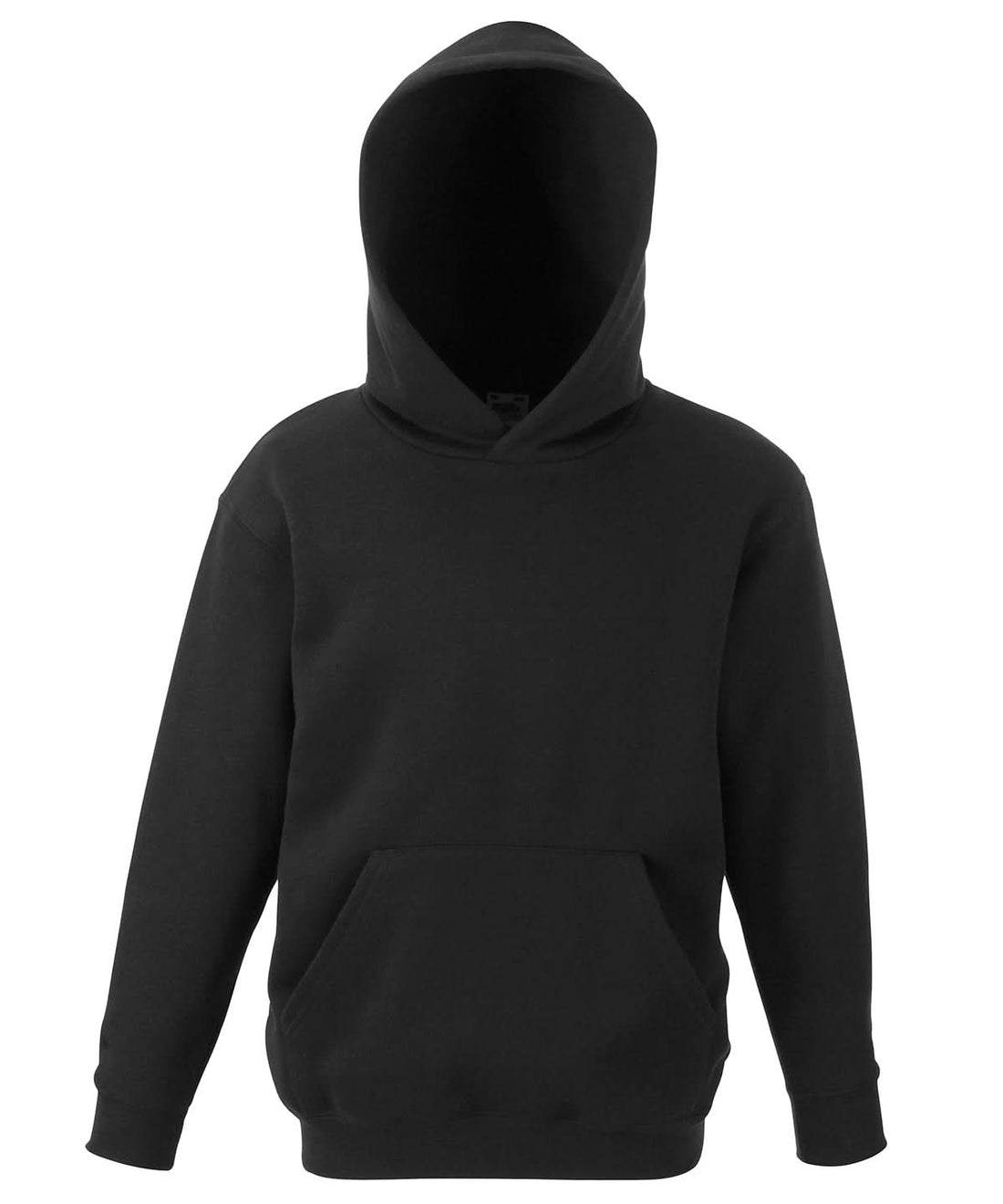Fruit of the Loom Fruit Of The Loom Kids Classic Hooded Sweatshirt SS273 - Black - Customisable Sweatshirts