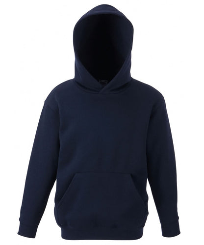 Fruit of the Loom Fruit Of The Loom Kids Classic Hooded Sweatshirt SS273 - Deep Navy - Customisable Sweatshirts