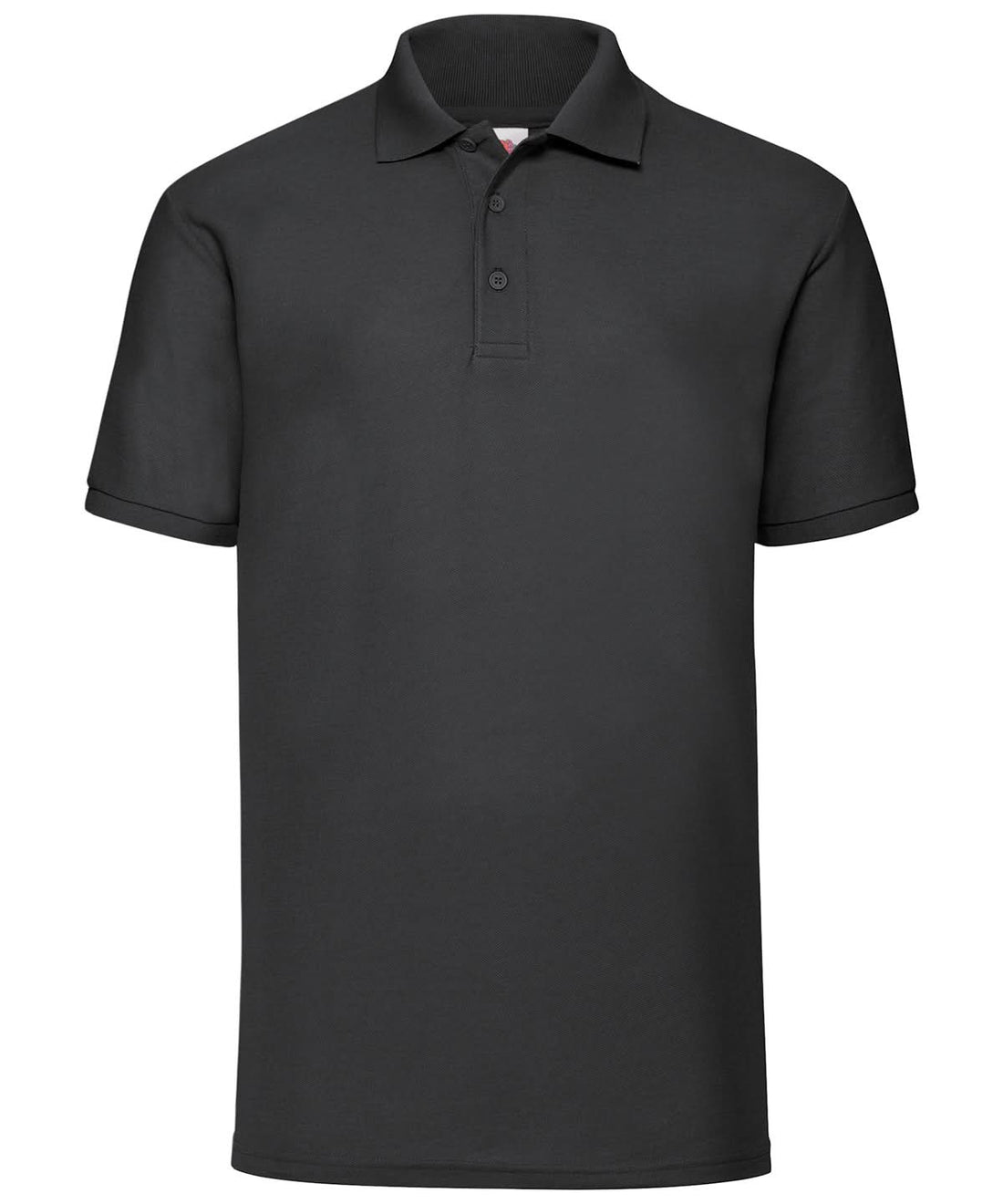 Fruit of the Loom 6535 Polo SS402 - Black - Customisable Polos