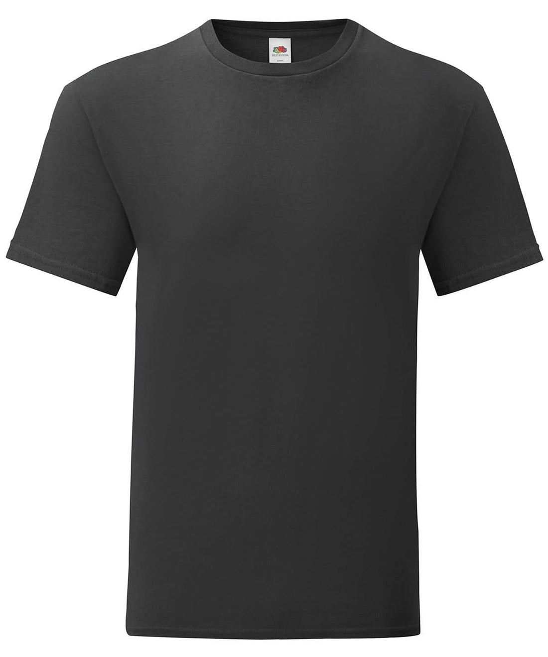Fruit of the Loom Iconic 150 T SS430 - Black - Customisable T-Shirts
