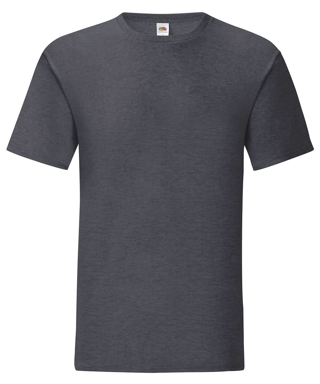 Fruit of the Loom Dark Heather Grey Iconic 150 T SS430 - Dark Heather Grey - Customisable T-Shirts