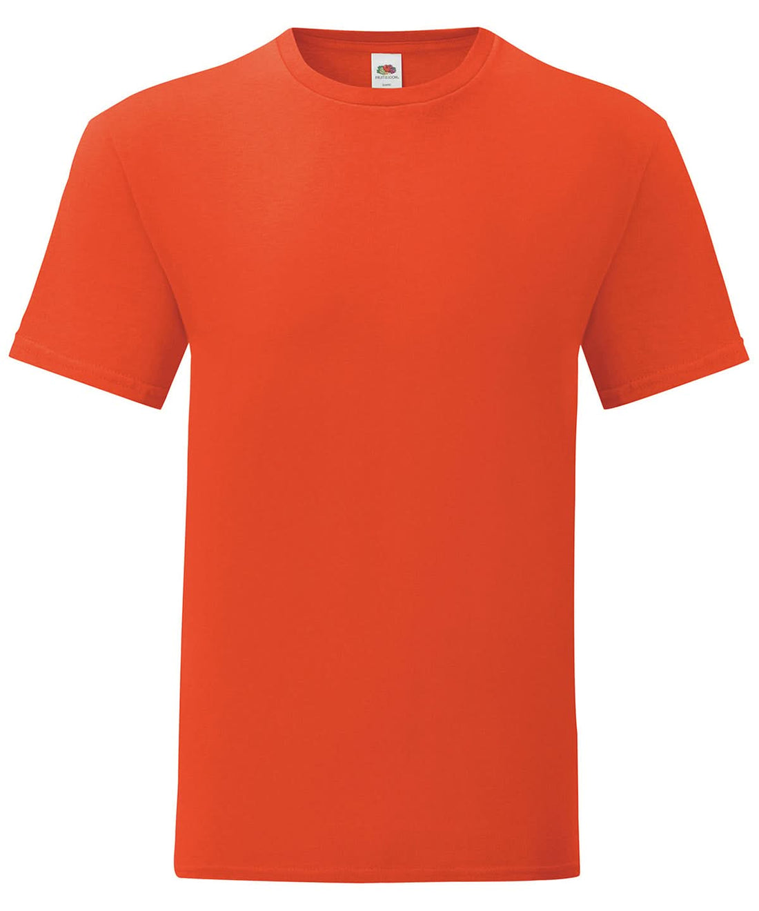Fruit of the Loom Flame Iconic 150 T SS430 - Flame - Customisable T-Shirts
