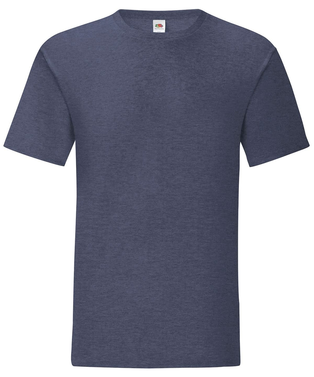 Fruit of the Loom Heather Navy Iconic 150 T SS430 - Heather Navy - Customisable T-Shirts