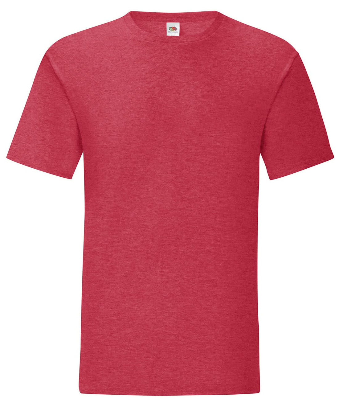 Fruit of the Loom Heather Red Iconic 150 T SS430 - Heather Red - Customisable T-Shirts
