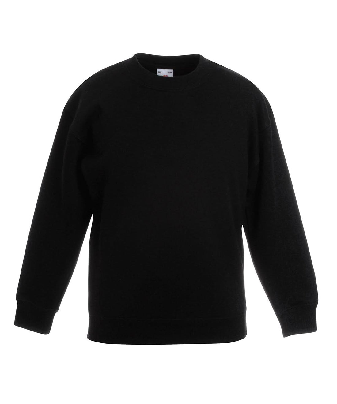 Fruit of the Loom Fruit Of The Loom Kids Premium Set In Sweatshirt SS801 - Black - Customisable Sweatshirts