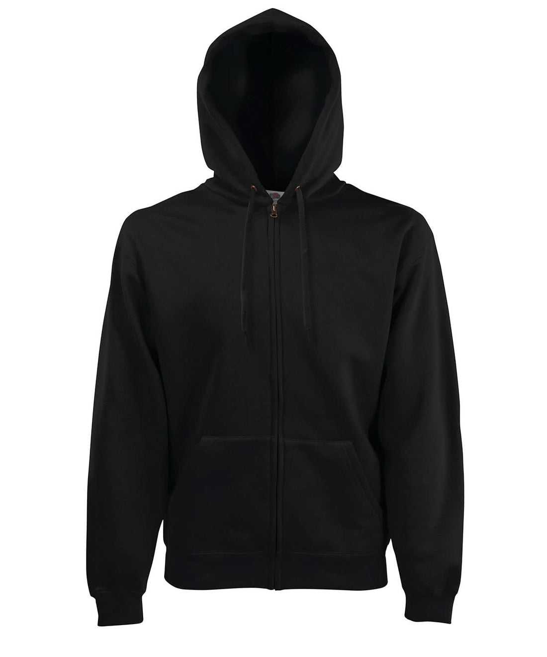 Fruit of the Loom Fruit Of The Loom Premium 7030 Hooded Sweatshirt Jacket SS822 - Black - Customisable Jackets
