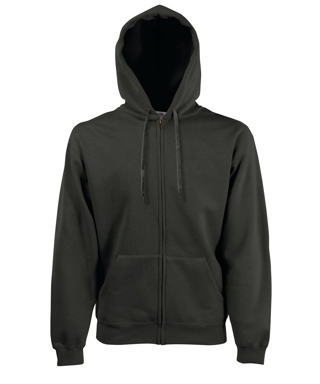 Fruit of the Loom Fruit Of The Loom Premium 7030 Hooded Sweatshirt Jacket SS822 - Charcoal - Customisable Jackets