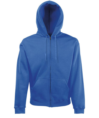 Fruit of the Loom Fruit Of The Loom Premium 7030 Hooded Sweatshirt Jacket SS822 - Royal Blue - Customisable Jackets