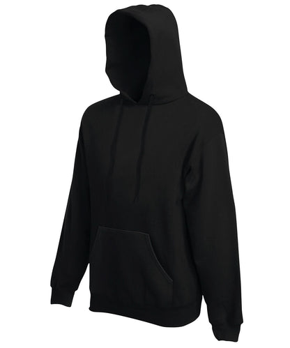 Fruit of the Loom Fruit Of The Loom Premium 7030 Hooded Sweatshirt SS824 - Black - Customisable Sweatshirts