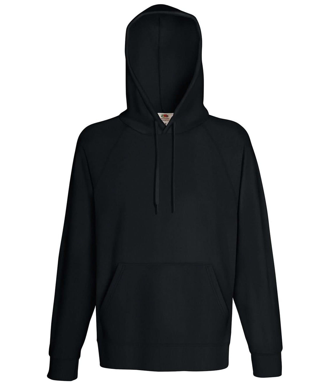 Fruit of the Loom Fruit Of The Loom Lightweight Hooded Sweatshirt SS925 - Black - Customisable Sweatshirts