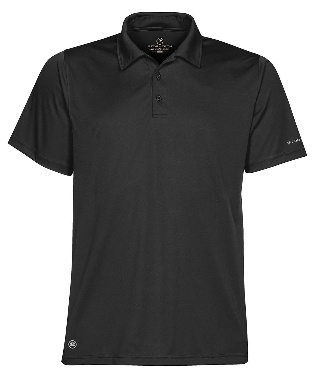 Stormtech Sports performance polo ST669 - Black - Customisable Polos