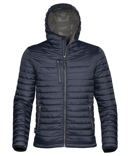 Stormtech Gravity Thermal Shell ST803 - Navy Charcoal - Customisable Softshell Jacket