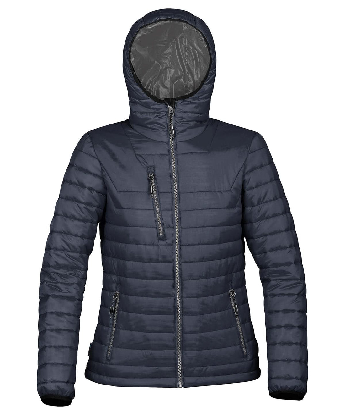 Stormtech WomenS Gravity Thermal Shell ST804 - Navy Charcoal - Customisable Softshell Jacket