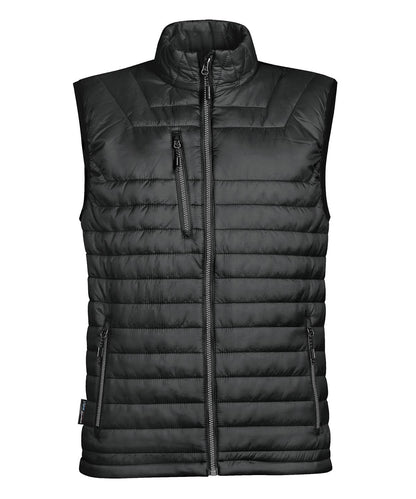 Stormtech Gravity Thermal Vest ST805 - Black Charcoal - Customisable Bodywarmer