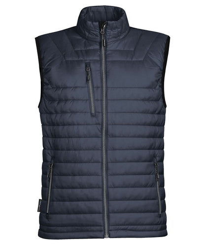 Stormtech Gravity Thermal Vest ST805 - Navy Charcoal - Customisable Bodywarmer