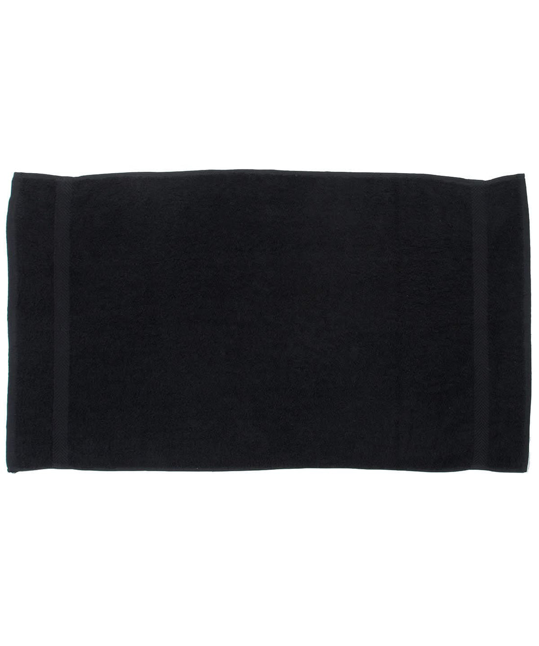 Towel City Luxury range hand towel TC003 - Black One size - Customisable Towels