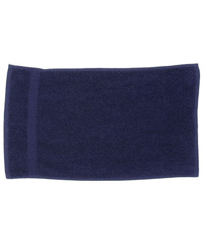 Towel City Luxury range guest towel TC005 - Navy One size - Customisable Towels