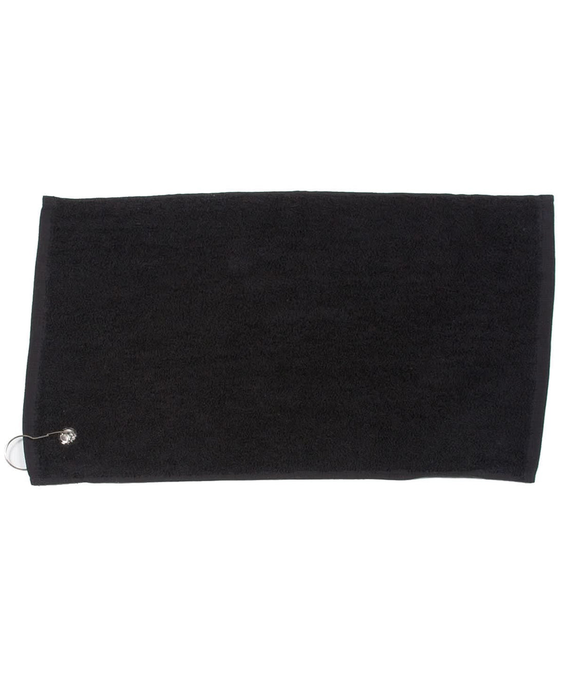 Towel City Luxury range golf towel TC013 - Black One size - Customisable Towels
