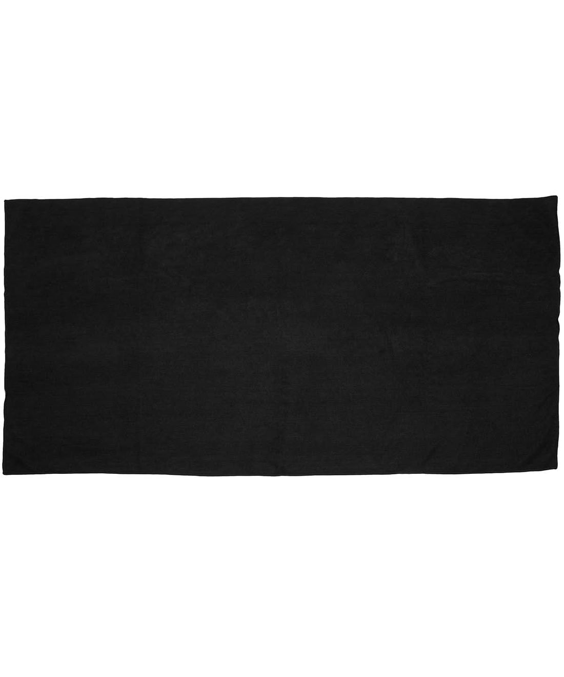 Towel City Microfibre guest towel TC016 - Black One size - Customisable Towels