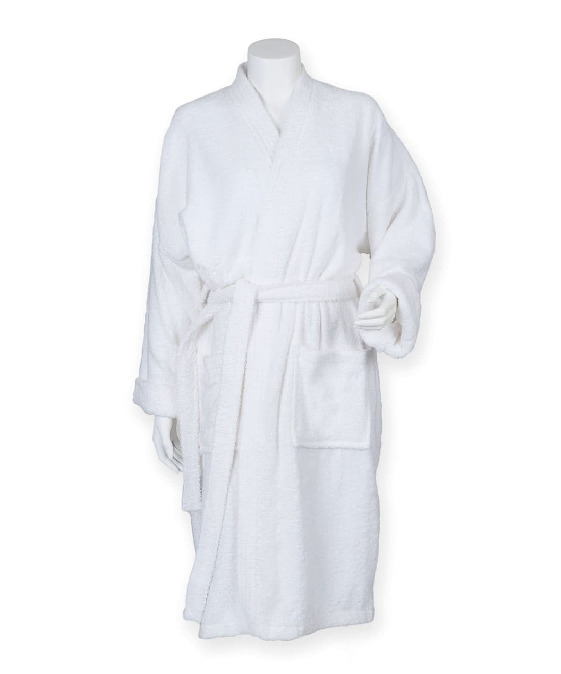 Towel City Kimono robe TC021 - White - Customisable Robes