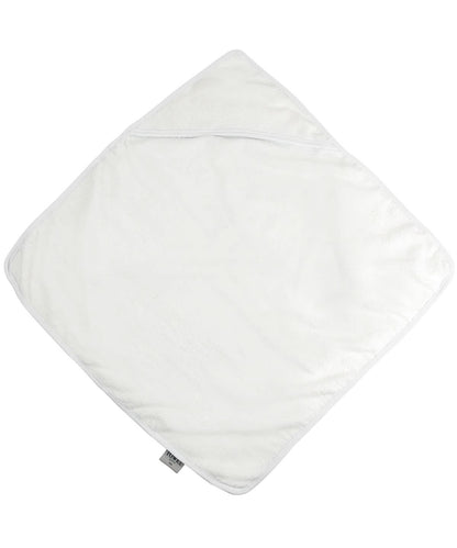 Towel City Babies hooded towel TC036 - White White One size - Customisable Towels