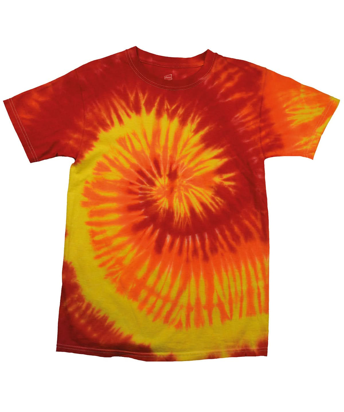 Colortone Tie Dye Shirt Blaze TD02M - Blaze - Customisable T-Shirts