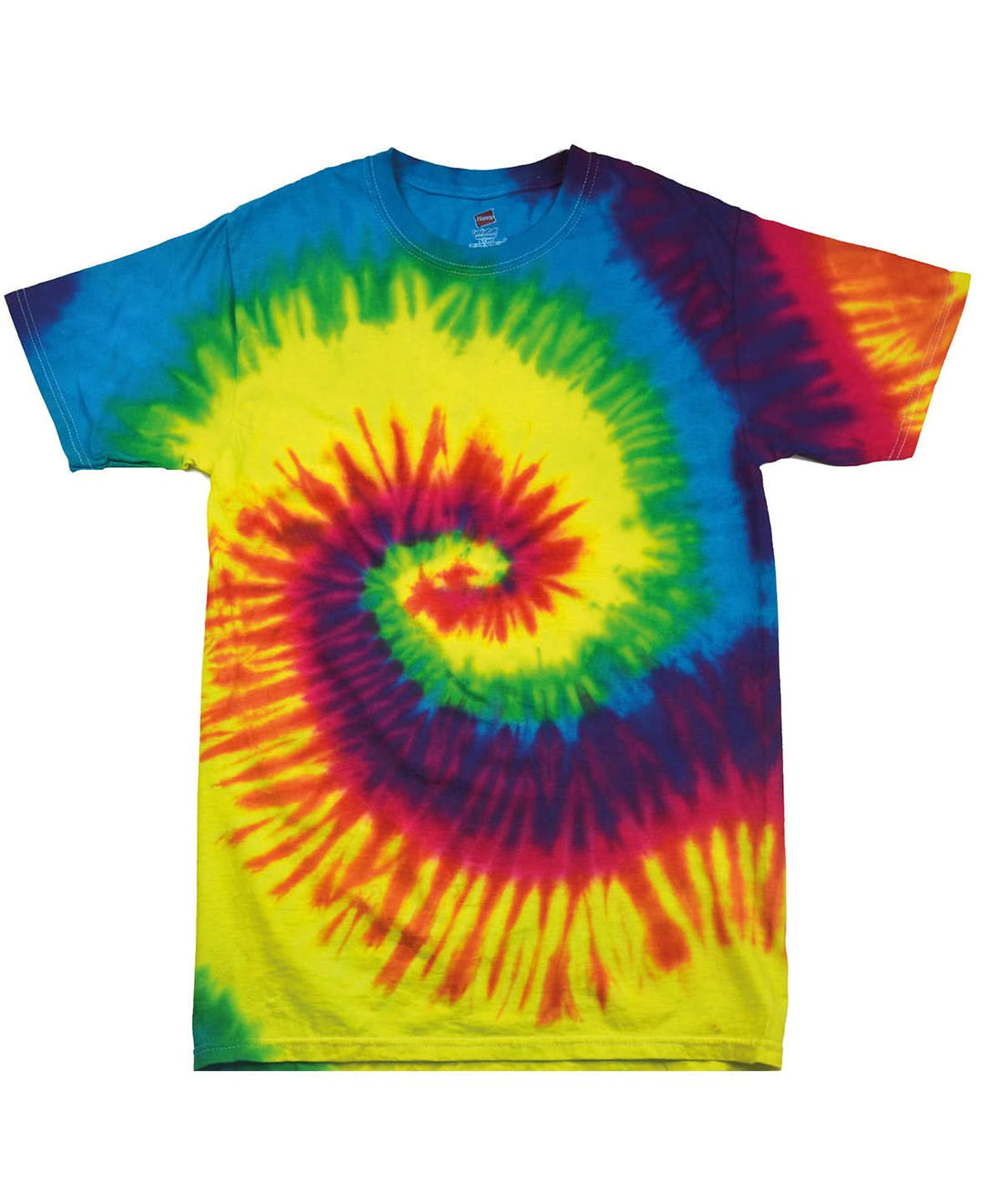 Colortone Tie Dye Shirt Rainbow TD02M - Rainbow - Customisable T-Shirts