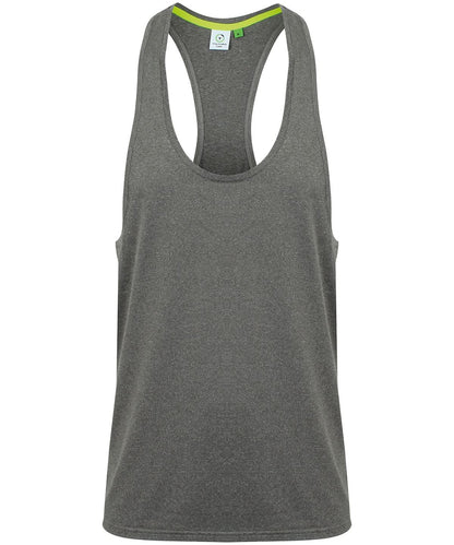 Tombo Muscle Vest TL504 - Grey Marl - Customisable Vest