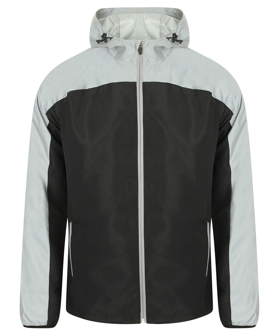 Tombo Hi Viz Jacket TL560 - Black Reflective - Customisable Jackets