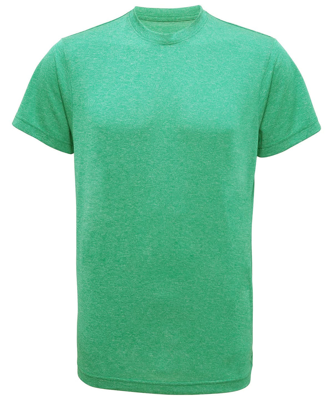 TriDri Performance T Shirt Green Melange TR010 - Green Melange - Customisable T-Shirts