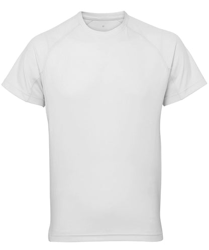 TriDri Tridri Panelled Tech Tee TR011 - White - Customisable T-Shirts