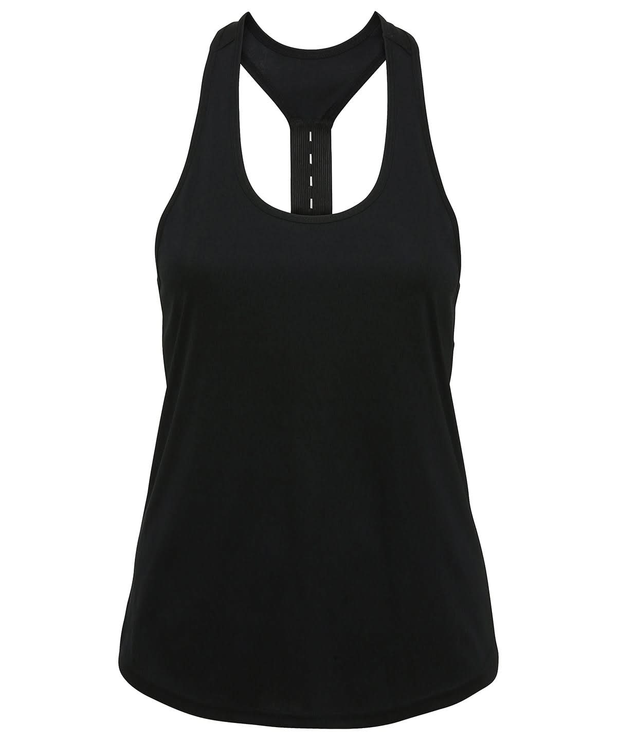 TriDri Tridri WomenS Performance Strap Back Vest TR027 - Black - Customisable Vest