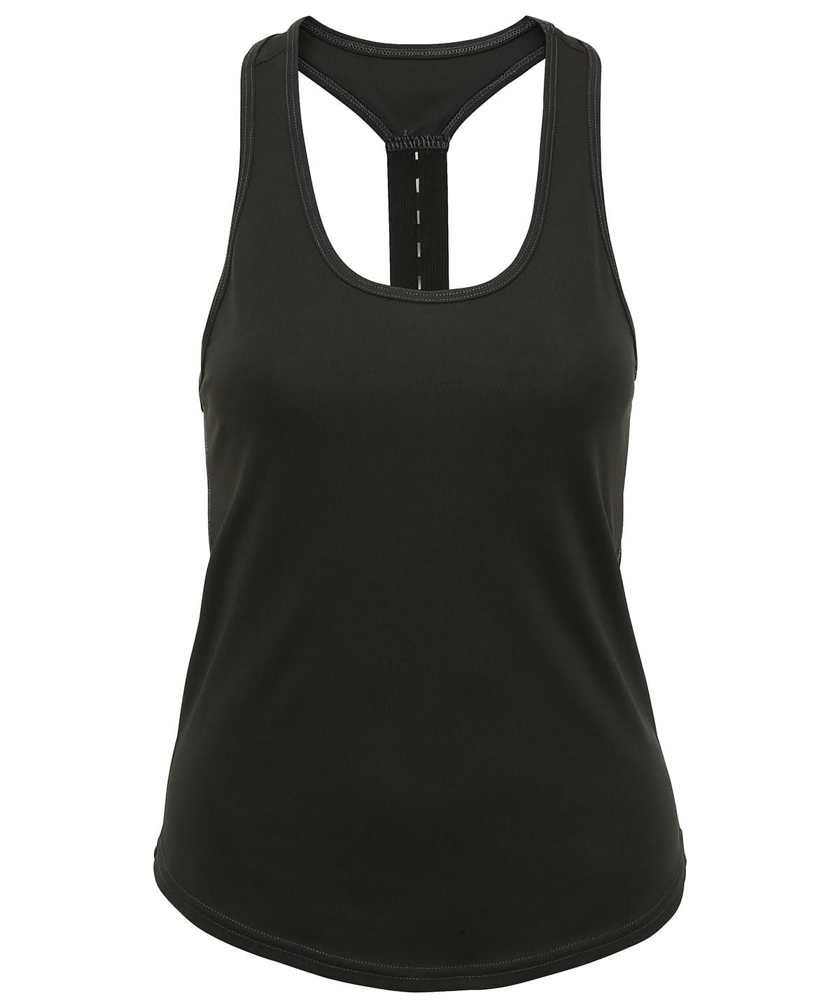 TriDri Tridri WomenS Performance Strap Back Vest TR027 - Charcoal - Customisable Vest