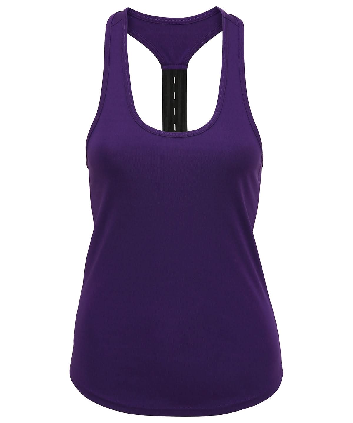 TriDri Tridri WomenS Performance Strap Back Vest TR027 - Purple - Customisable Vest