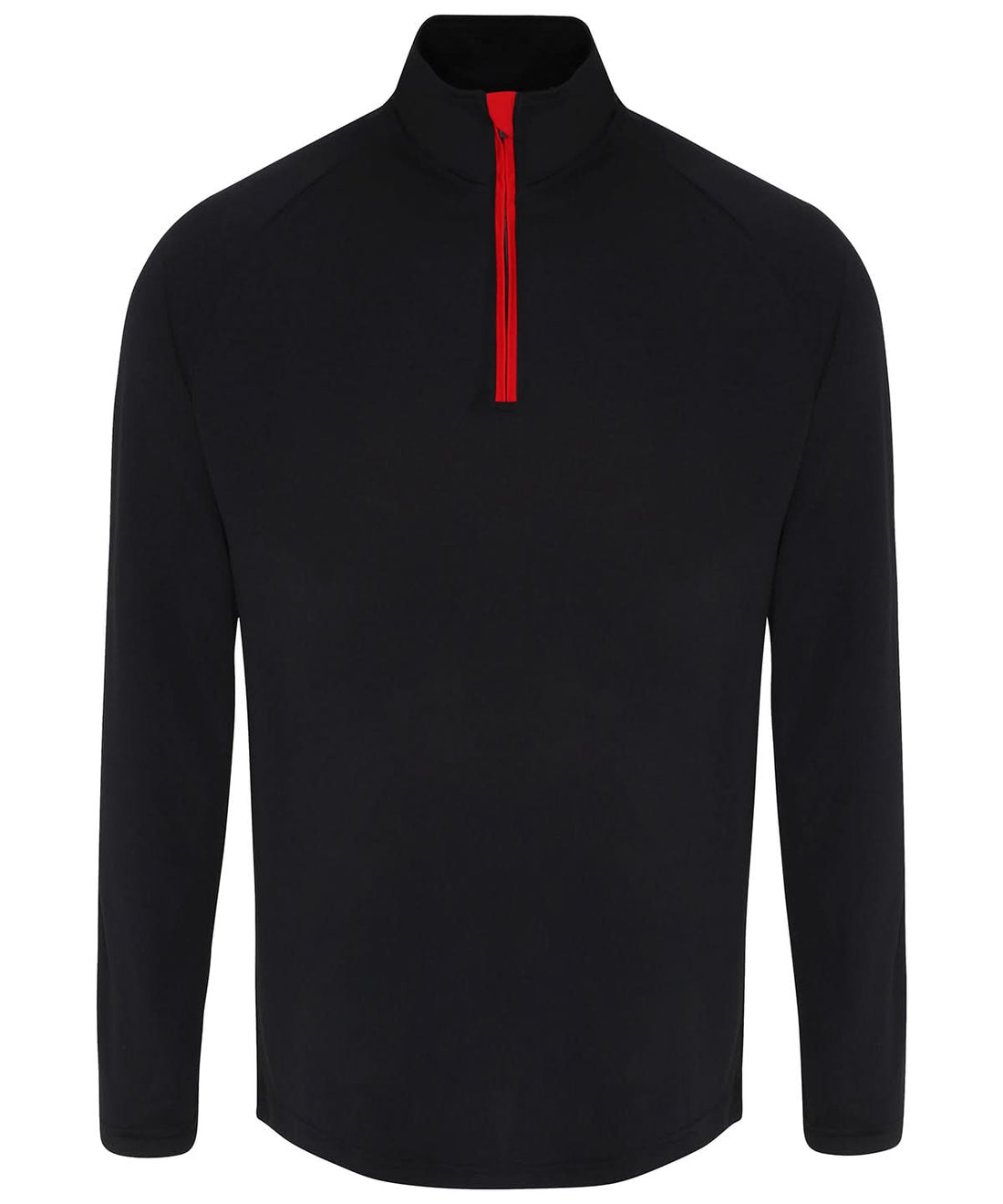 TriDri long sleeve performance Â¼ zip