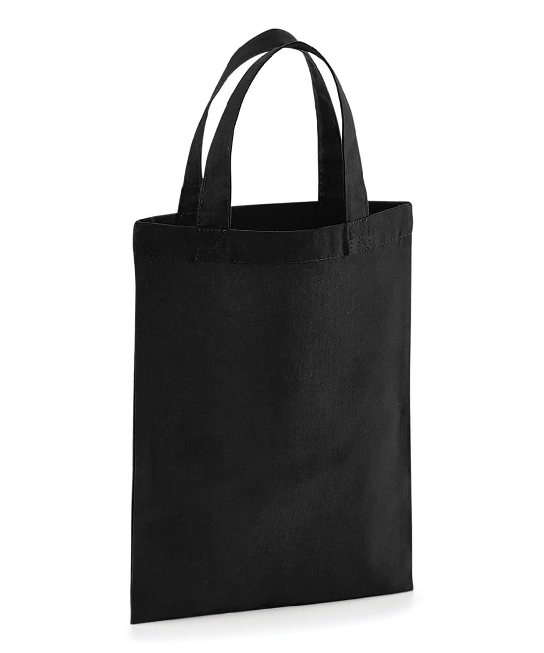 Westford Mill Cotton Party Bag For Life WM103 - Black One size - Customisable Bags