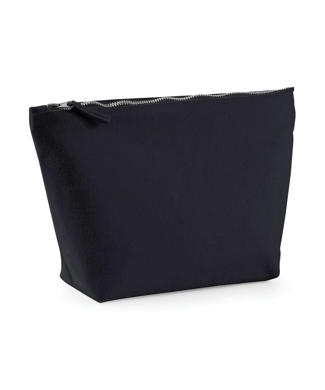 Westford Mill Canvas Accessory Bag WM540 - Black - Customisable Bags