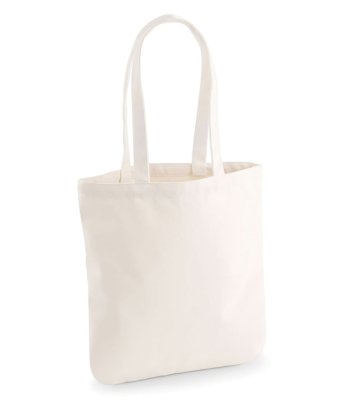 Westford Mill Earthaware Organic Spring Tote WM821 - Natural One size - Customisable Bags