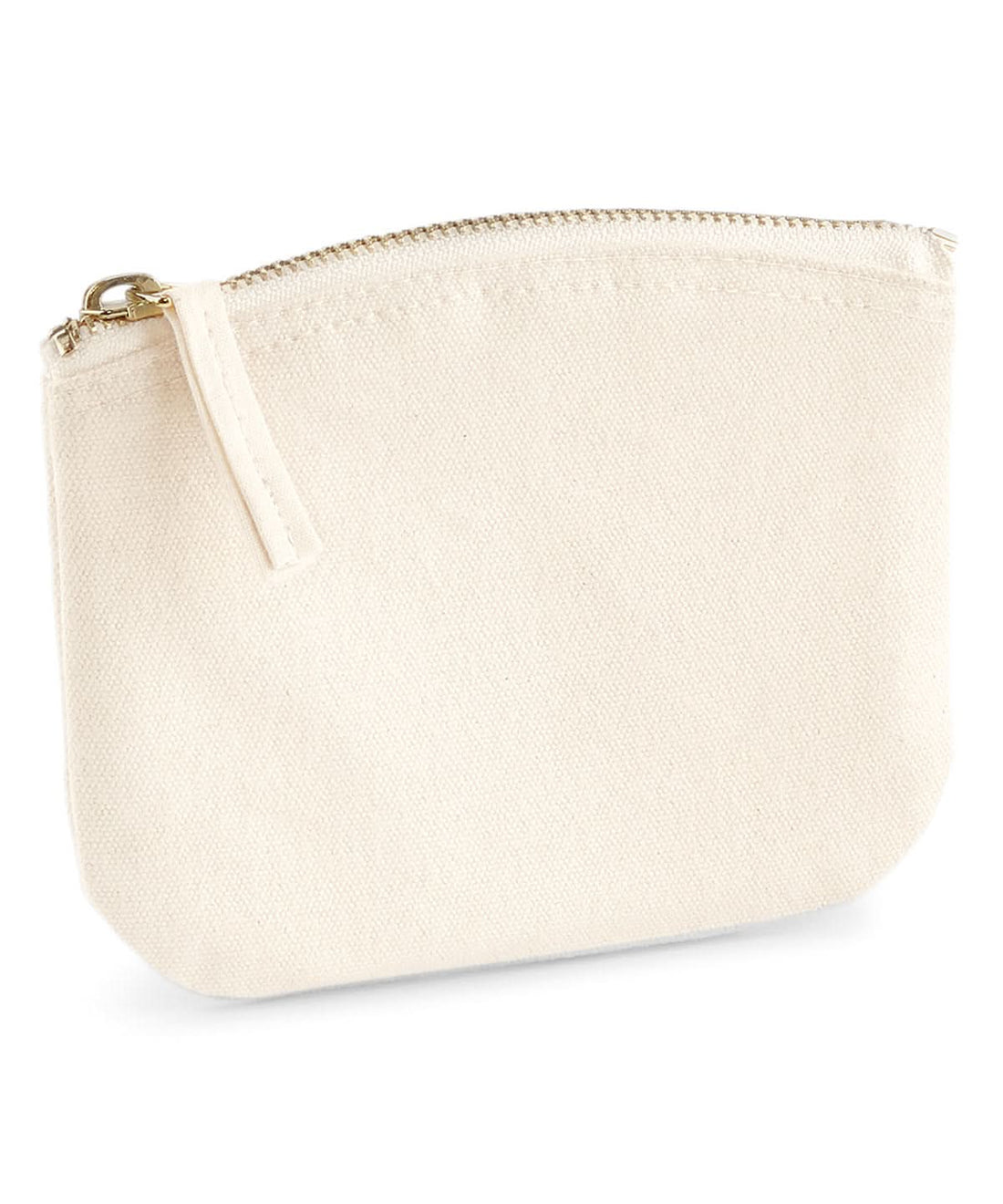 Westford Mill Earthaware Organic Spring Purse WM825 - Natural One size - Customisable Bags