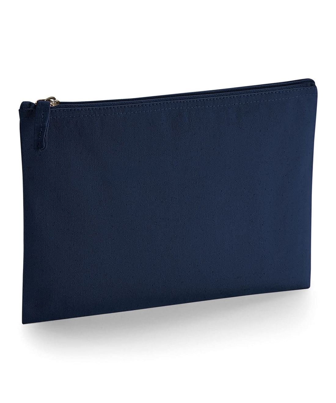 Westford Mill Earthaware Organic Accessory Pouch WM830 - French Navy - Customisable Bags