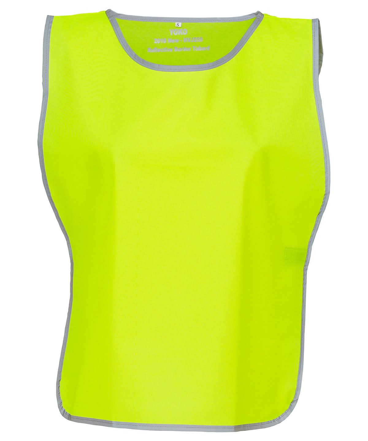 Yoko HV Reflective Border Tabard Hvj259 YK009 - Yellow - Customisable Tabard