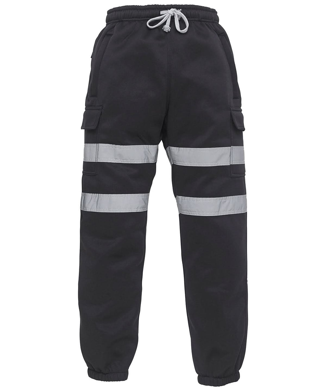 Yoko HV Jogging Pants HV016 - Black - Customisable Hi-Vis Joggers