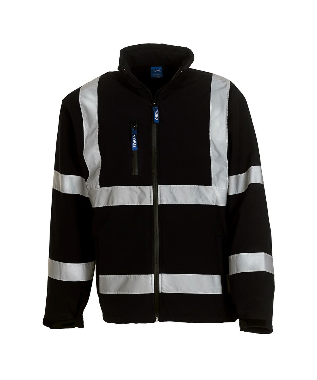 Yoko HV Softshell Jacket Hvk09 YK040 - Black - Customisable Softshell Jacket
