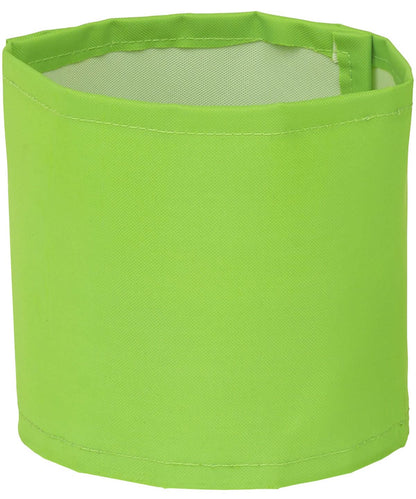 Yoko Print Me Armbands Hvw066 Pack Of 20 YK201 - Lime - Customisable Armbands