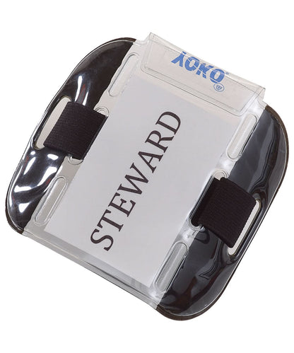 Yoko Id Armbands Id03 YK202 - Black One size - Customisable Armbands