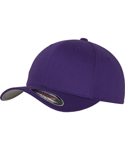 Flexfit By Yupoong Flexfit Fitted Baseball Cap 6277 YP004 - Purple - Customisable Caps