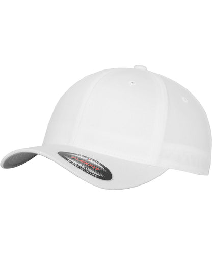 Flexfit By Yupoong Flexfit Fitted Baseball Cap 6277 YP004 - White - Customisable Caps