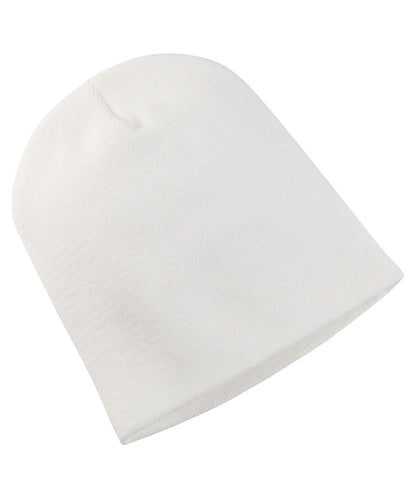 Flexfit By Yupoong Heavyweight Beanie 1500Kc YP013 - White One size - Customisable Beanies